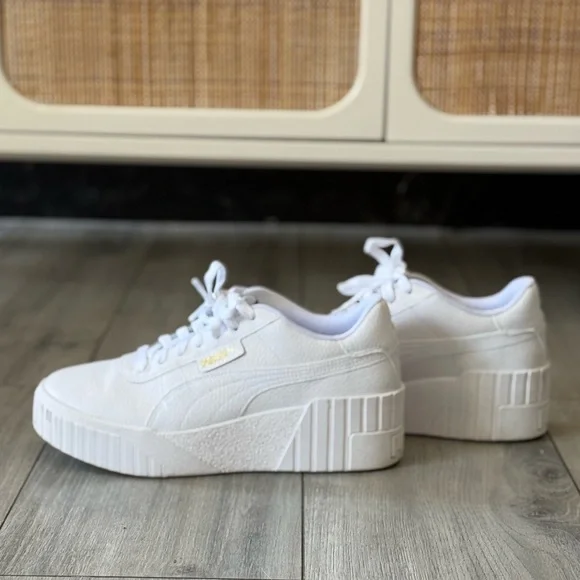 PUMA Women's Cali Wedge Sneaker - Size 10 - Picture 8 of 13